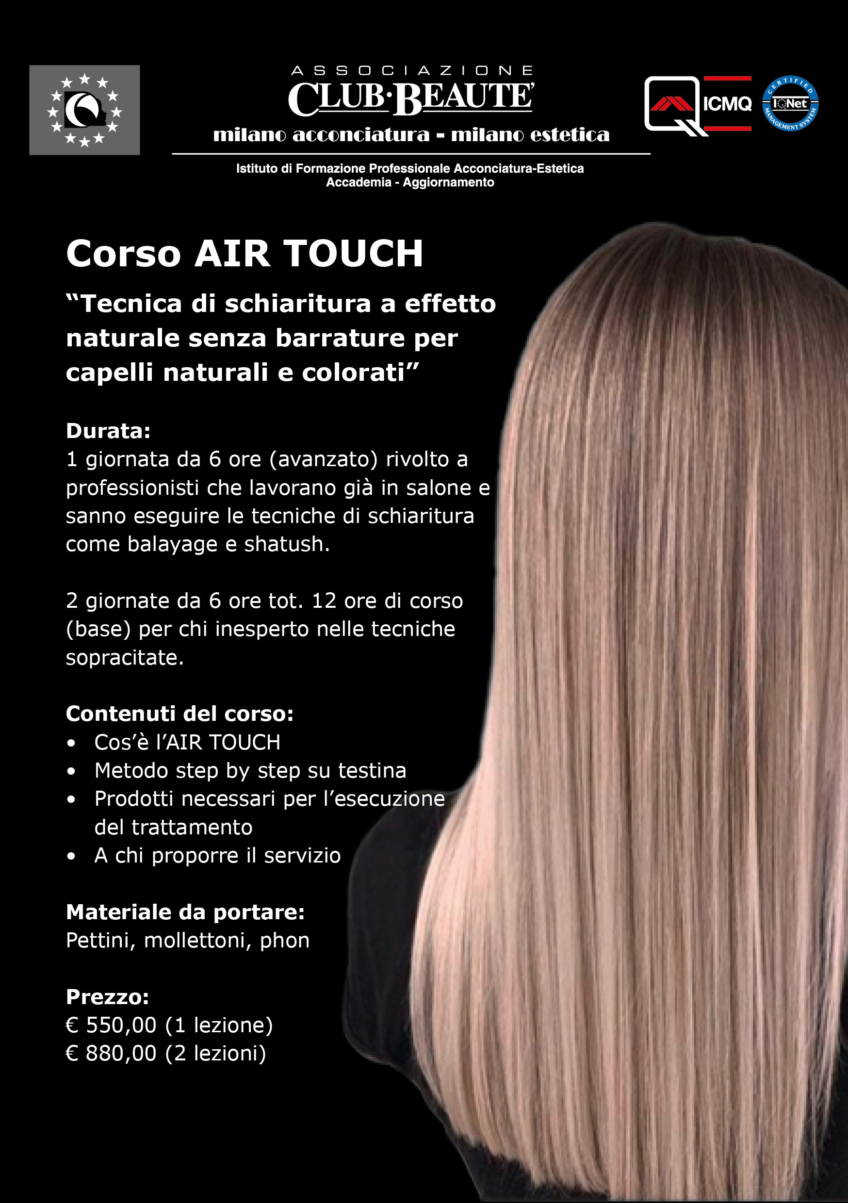Corso AIR TOUCH
